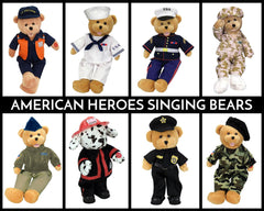 American Heroes Singing Bears
