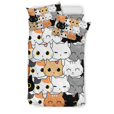 cats bedding set regular