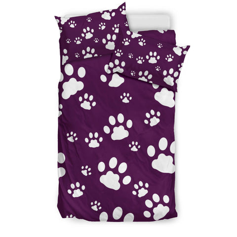 Paw cat bedding set regular