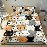 cats bedding set regular