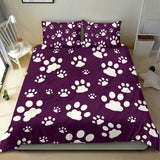 Paw cat bedding set regular