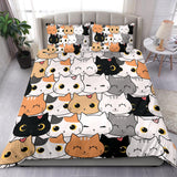cats bedding set regular