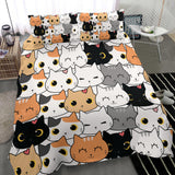 cats bedding set regular
