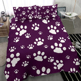 Paw cat bedding set regular