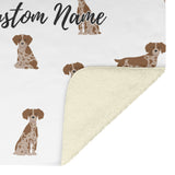Brittany spaneil blanket