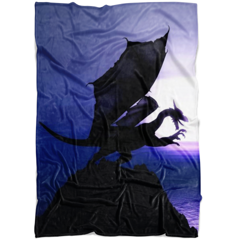 Dragon Blanket / Dragon Blanket / Dragon Fleece / Dragon gift / Dragon Adult Blanket / Dragon Kid Blanket