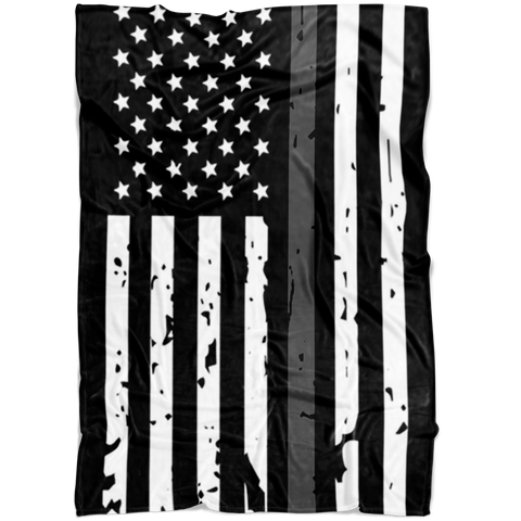Thin Gray Line blanket