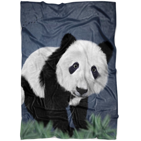 Panda Bear Blanket / Panda Throw Blanket / Panda Fleece Blanket / Panda Adult Blanket / Panda Kid Blanket