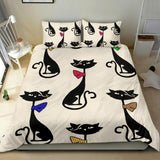 cat regular bedding set