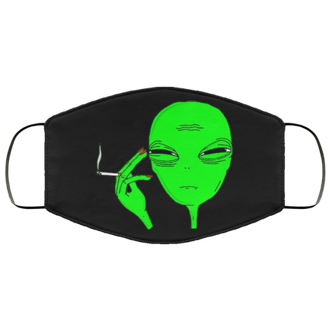 Alien smoke face mask