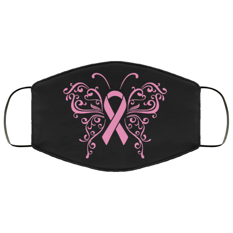 cancer butterfly Fourth Face Mask