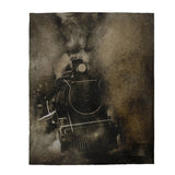 Locomotive Plush Blanket