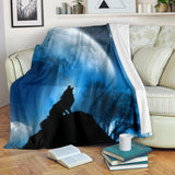wolf- blanket