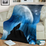 wolf- blanket