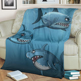 sharks- blanket
