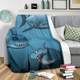 sharks- blanket