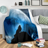wolf- blanket