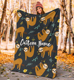 sloth blanket
