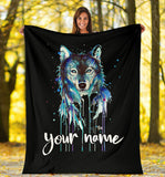wolf1- blanket