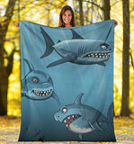 sharks- blanket