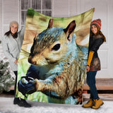 Squirrel- blanket
