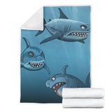 sharks- blanket