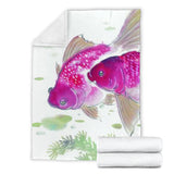 purple fish- blanket