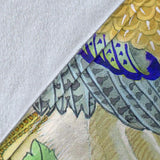 peacock- blanket