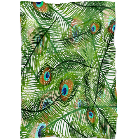 Peacock blanket