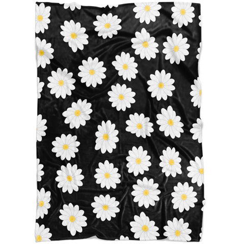 White Daisy blanket