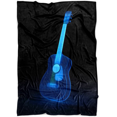 Guitar Blanket / Guitar Throw Blanket / Guitar Fleece Blanket / Guitar Adult Blanket / Guitar Kid Blanket