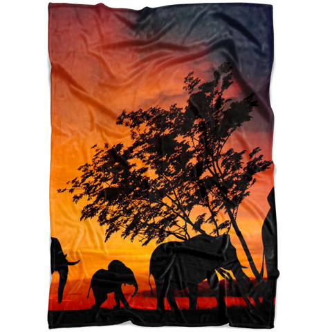 Elephant Blanket / Elephant Trow Blanket / Elephant Fleece Blanket / Elephant Adult Blanket / Elephant Kid Blanket