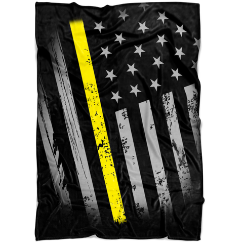 Etsy - thin yellow line blanket