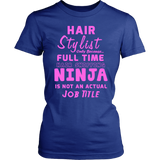 Hairstylist Ninja Statement Shirts
