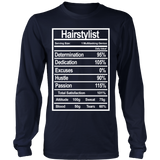 Hairstylist Nutrition Statement Shirts