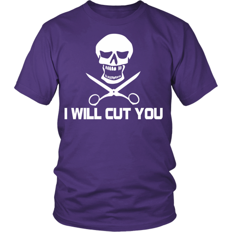 I will cut you Hairdresser Statement Shirt