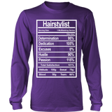 Hairstylist Nutrition Statement Shirts