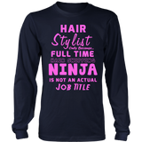 Hairstylist Ninja Statement Shirts