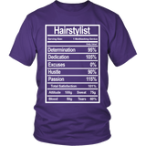 Hairstylist Nutrition Statement Shirts
