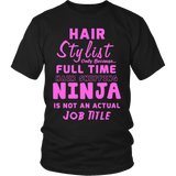 Hairstylist Ninja Statement Shirts