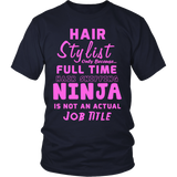 Hairstylist Ninja Statement Shirts