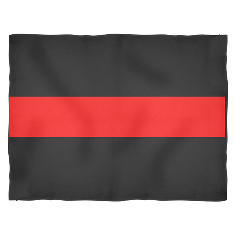 Thin Red Line Blankets