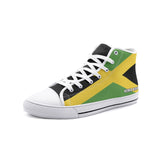 Kemar Brown High Top Canvas Shoes