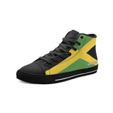 Kemar Brown High Top Canvas Shoes