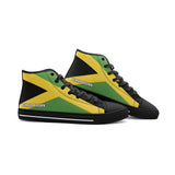 Kemar Brown High Top Canvas Shoes