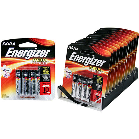 Battery Energizer Max AAA 4Pk