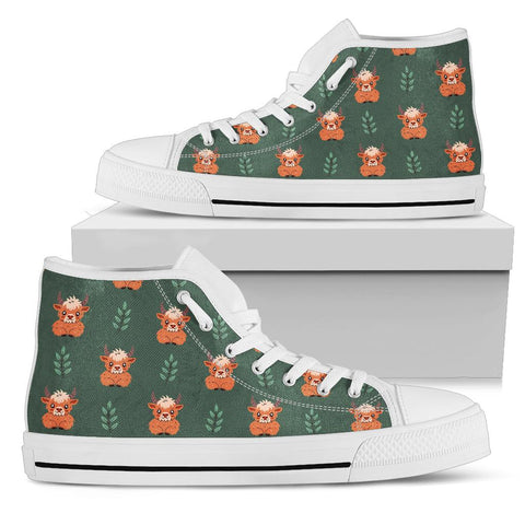 Highland Cow high tops regular