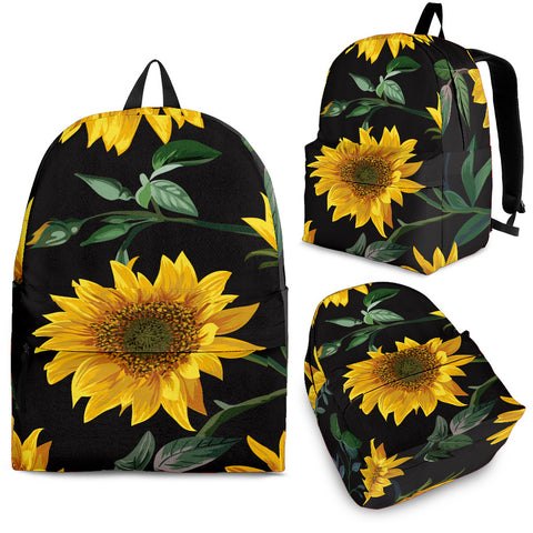 Sunflowers backpack regular