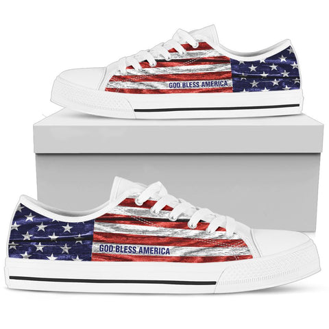 God Bless America low top
