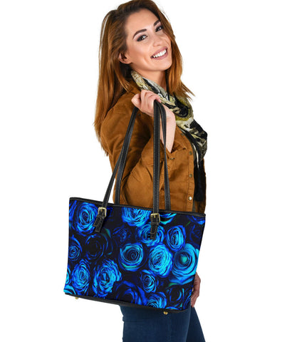 blue roses handbag regular